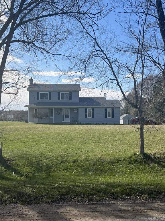 673 PENNELL Road, Imlay City, MI 48444 — front exterior
