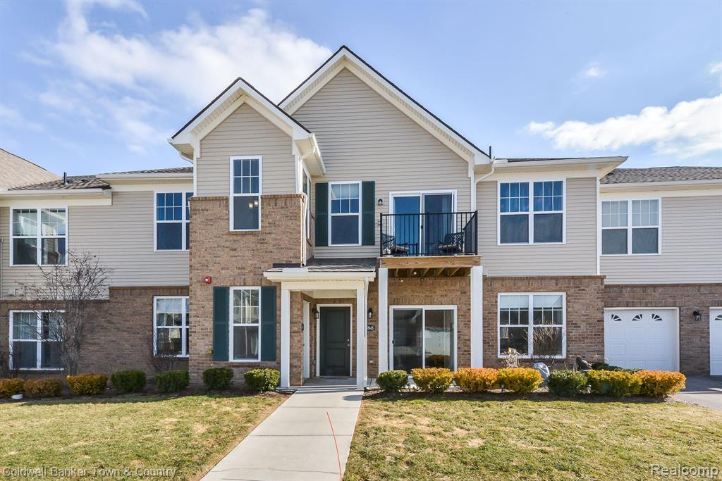 9940 RIDGE RUN Street, Howell, MI 48855 — front exterior