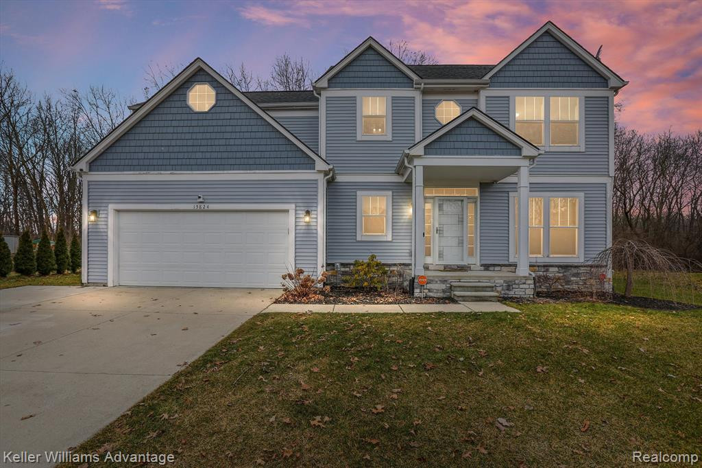 15824 PEBBLEBROOK Drive, Van Buren, MI 48111 — front exterior