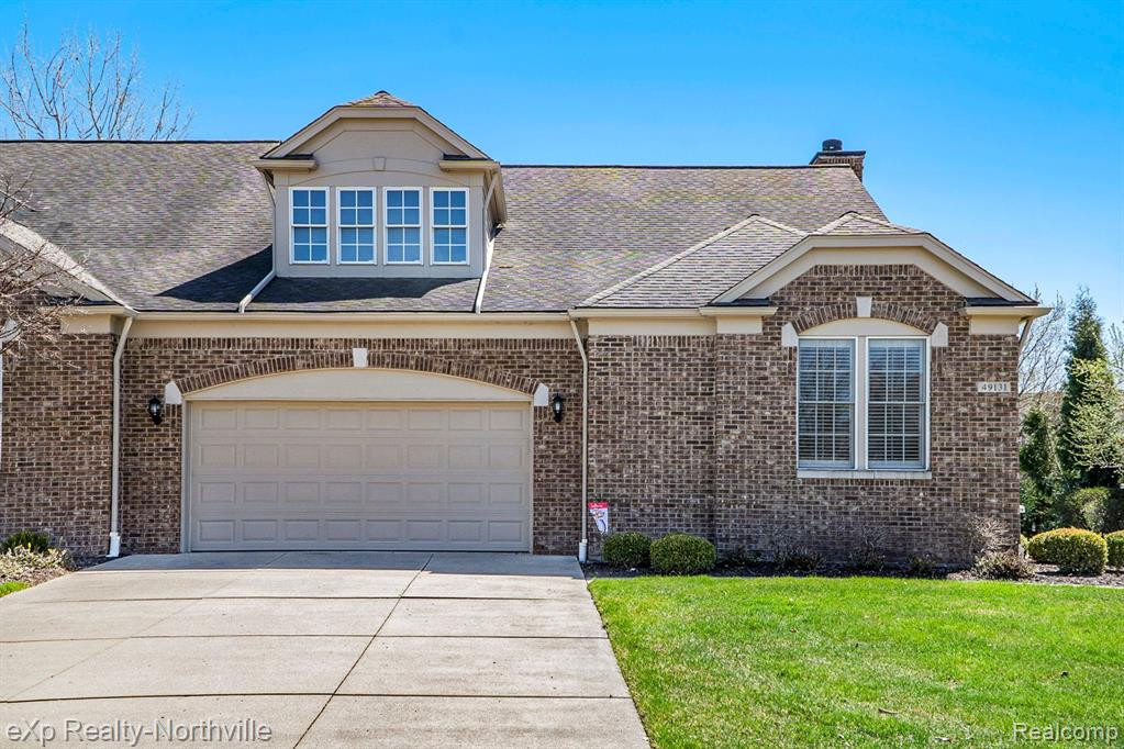 49131 RAINBOW Lane N, Northville, MI 48168 — front exterior