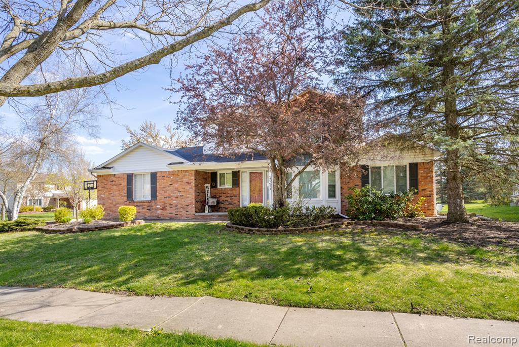 45931 Cider Mill Drive, Novi, MI — front exterior