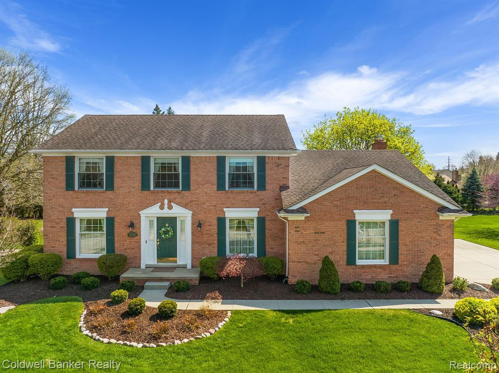 49309 PLUM TREE Drive, Plymouth, MI 48170 — front exterior