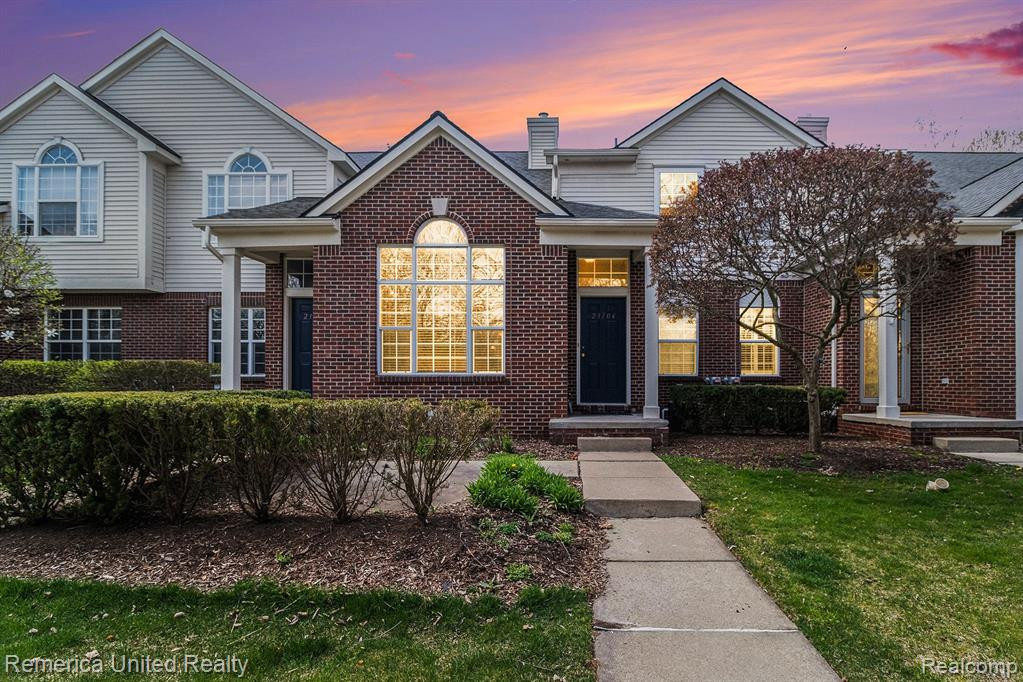 23104 ALEXA Drive, Walled Lake, MI 48390 — front exterior