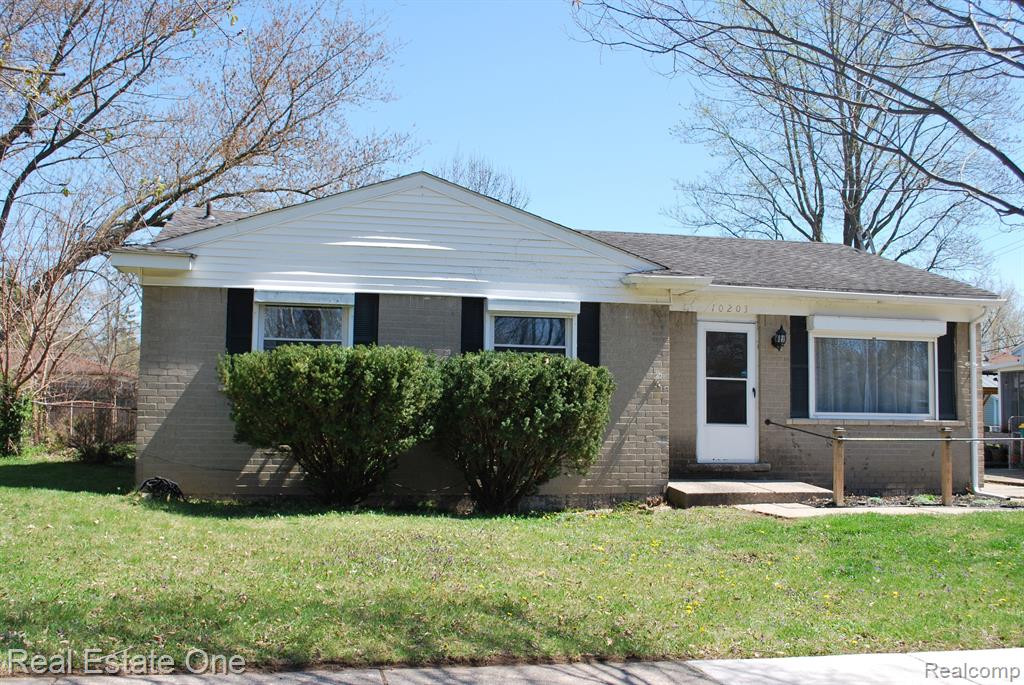 10203 VAN BUREN Street, Van Buren, MI 48111 — front exterior