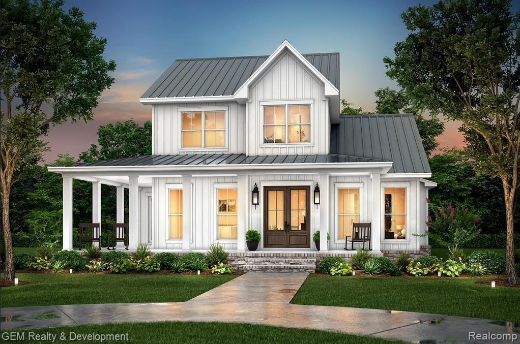 8858 PLEASANTVIEW, South Lyon, MI 48178 — front exterior