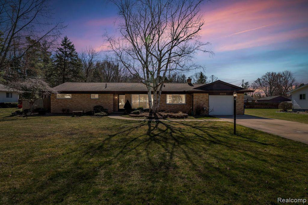 8106 WOODHALL Road, Birch Run, MI 48415 — front exterior