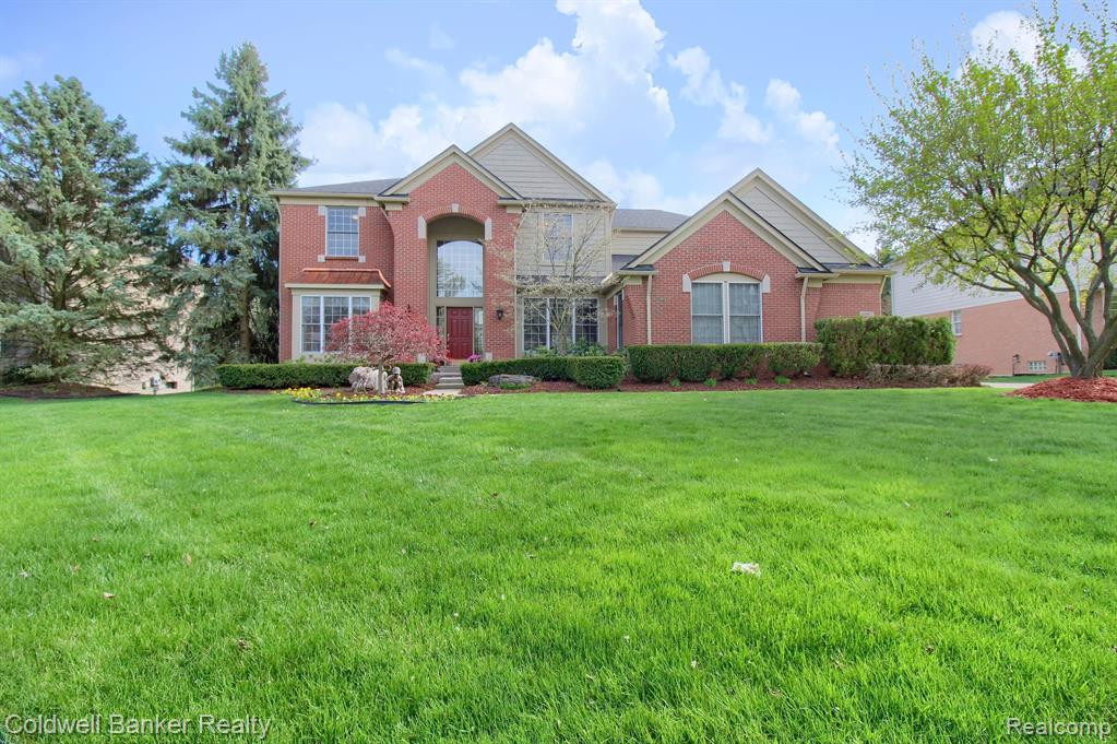 44407 WHITE PINE Circle W, Northville, MI 48168 — front exterior