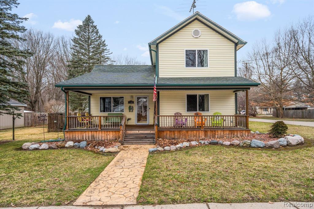 118 N WILLIAMS Street, Stockbridge, MI 49285 — front exterior