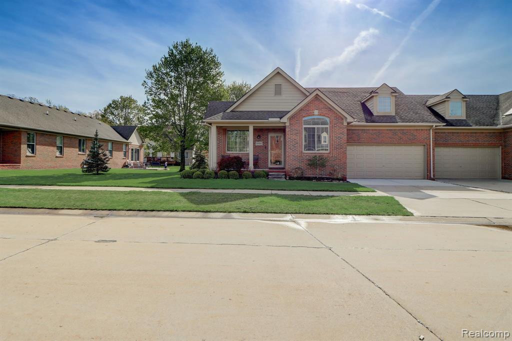 49882 MUSKEGON RIVER Drive, Macomb, MI 48042 — front exterior