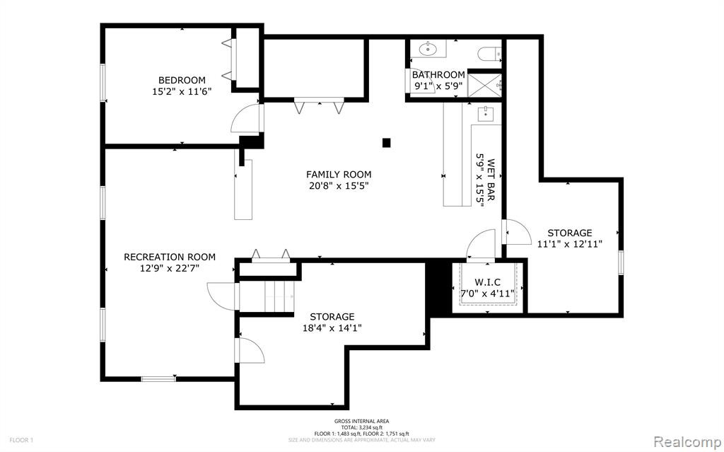 5444 GREENVIEW Drive, Clarkston, MI 48348 — Photo 9