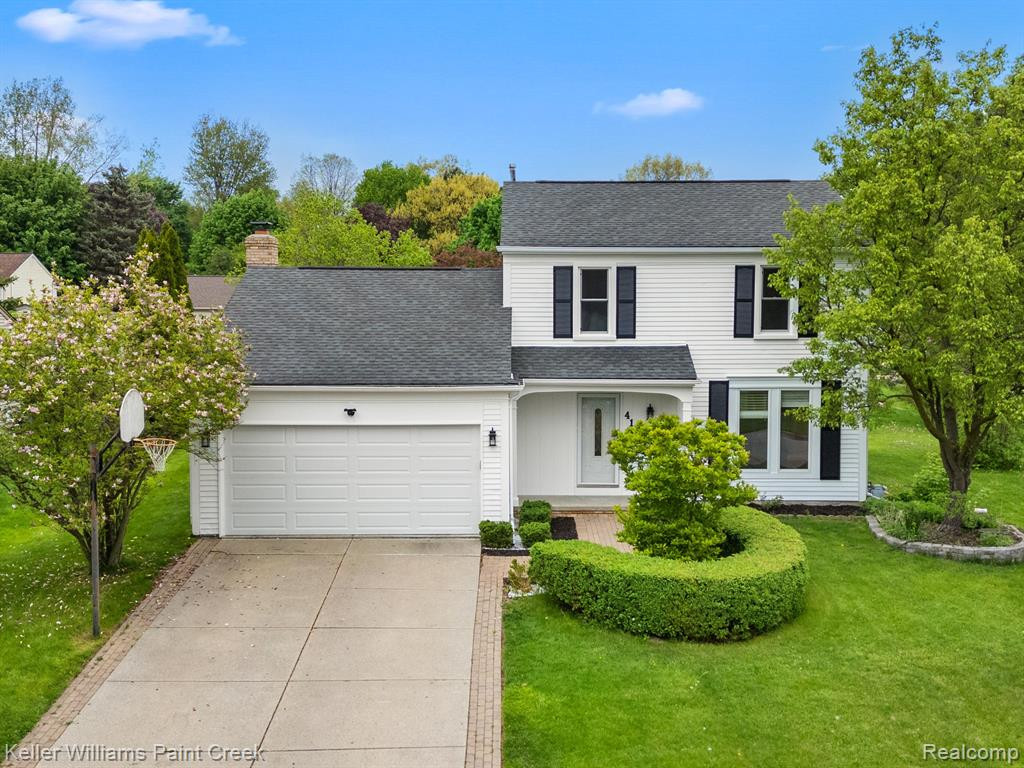 413 DALTON Drive, Rochester Hills, MI 48307 — front exterior