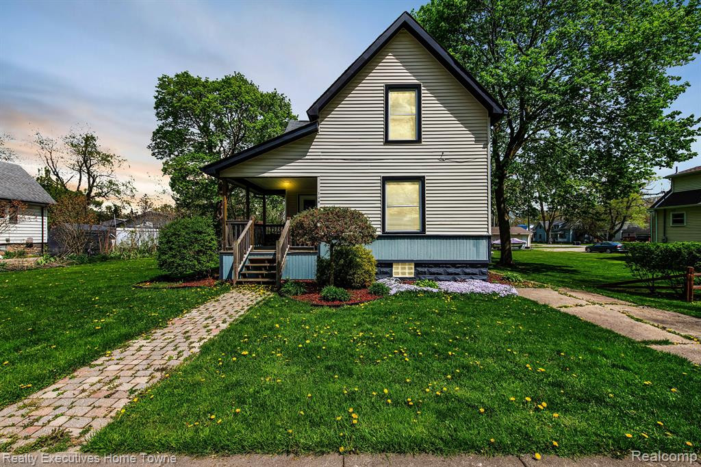 108 S WALKER Street, Capac, MI 48014 — front exterior