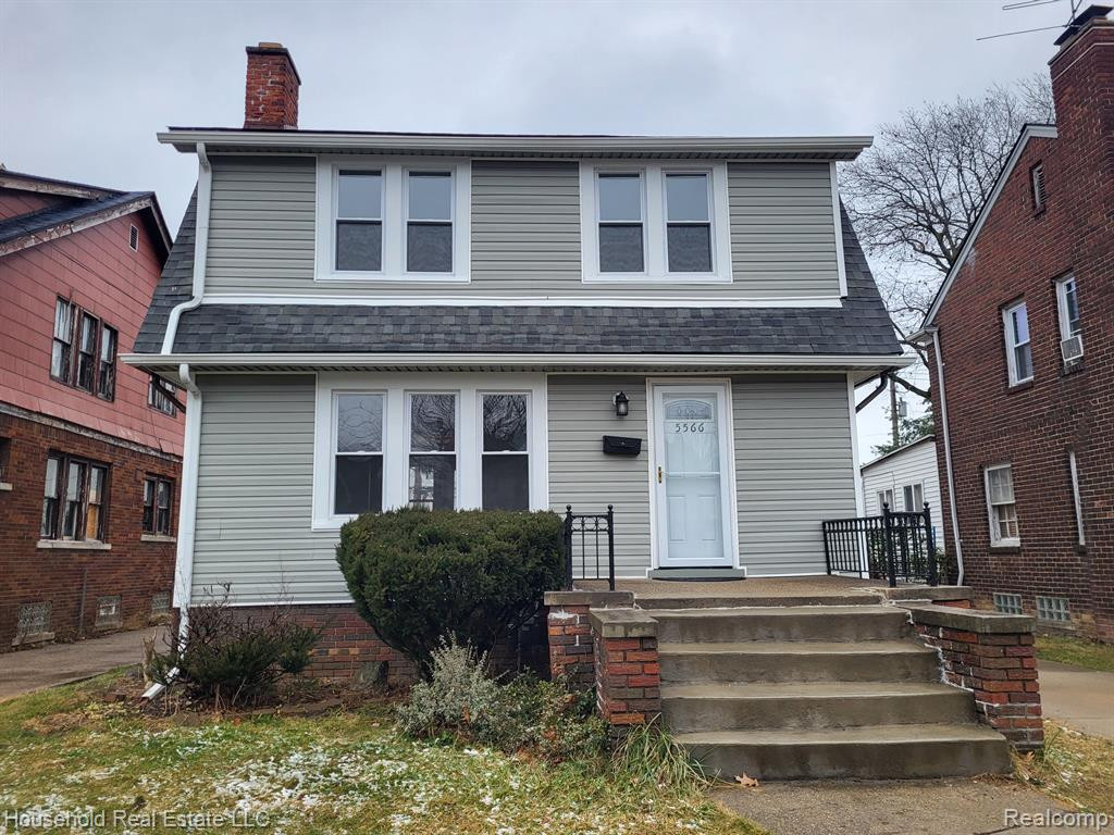 5566 BALFOUR Road, Detroit, MI 48224 — front exterior