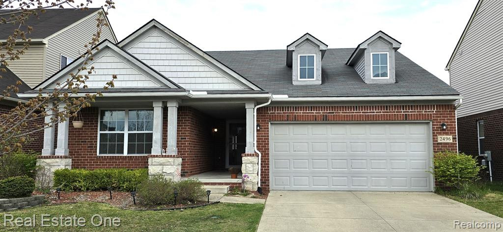 2496 ARCADIA Drive, Canton, MI 48188 — front exterior