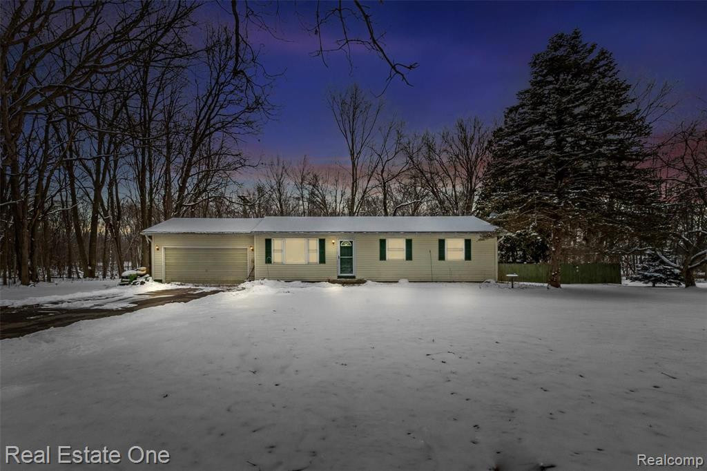 5250 E ALLEN Road, Webberville, MI 48892 — front exterior