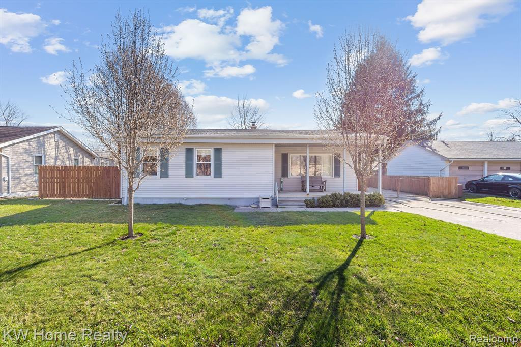 9321 BIDDLE Street, Romulus, MI 48174 — front exterior