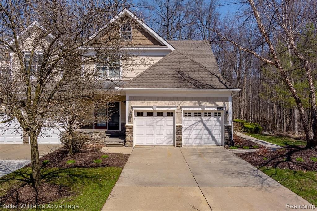 49698 Timber Trail, Novi, MI — front exterior
