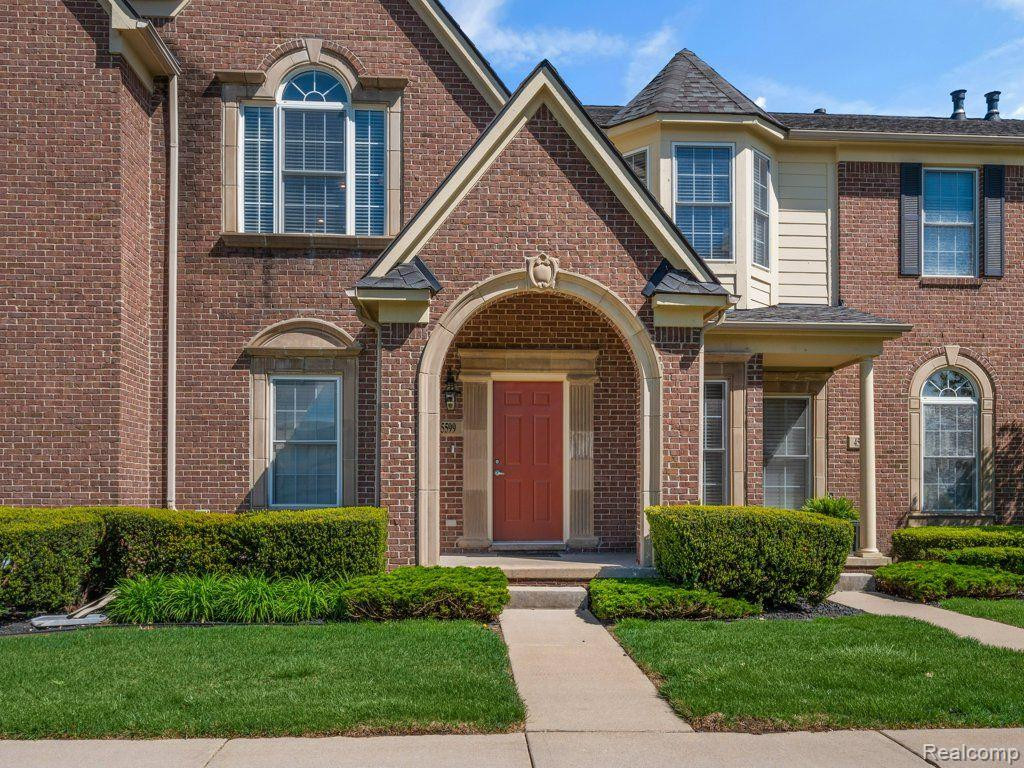 45599 GRAYSTONE Lane, Canton, MI 48187 — front exterior
