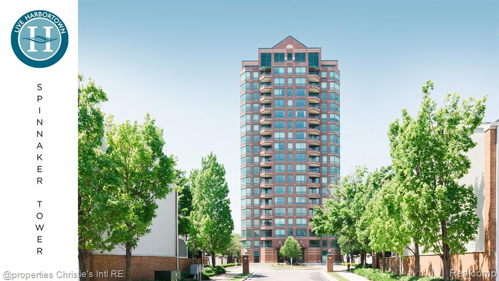 3320 Spinnaker Lane, 6E, Detroit, MI 48207 — front exterior
