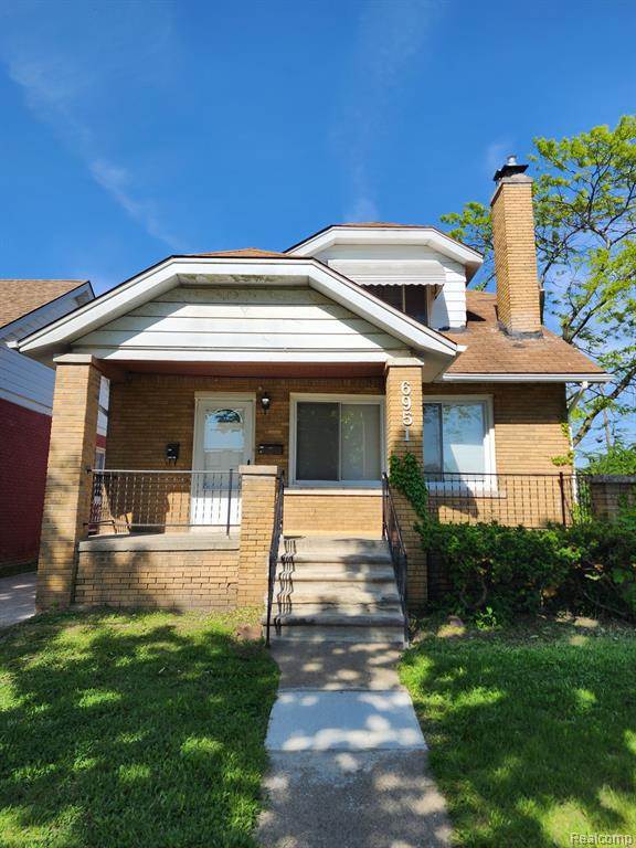 6951 PINEHURST Street, Dearborn, MI 48126 — front exterior