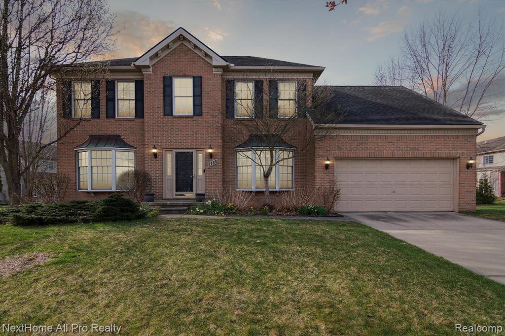 1165 CANTOR Lane, South Lyon, MI 48178 — front exterior