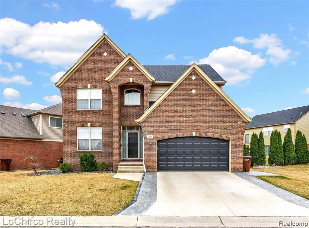 6736 BAKER, Shelby Twp, MI 48317 — front exterior
