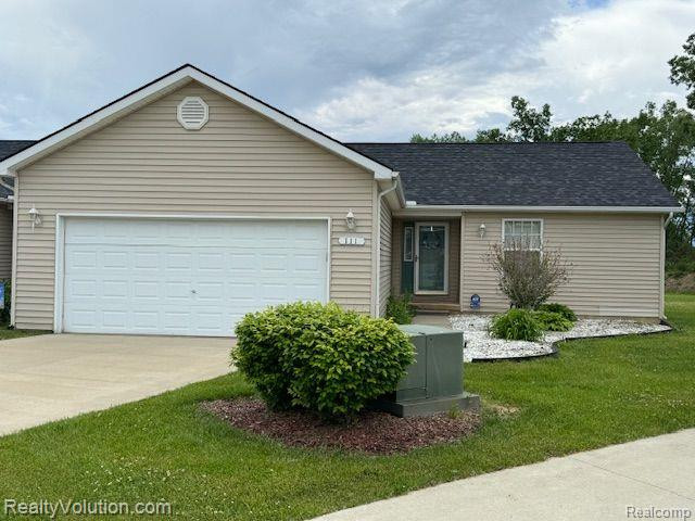 111 QUAIL Ct, Capac, MI 48014 — front exterior