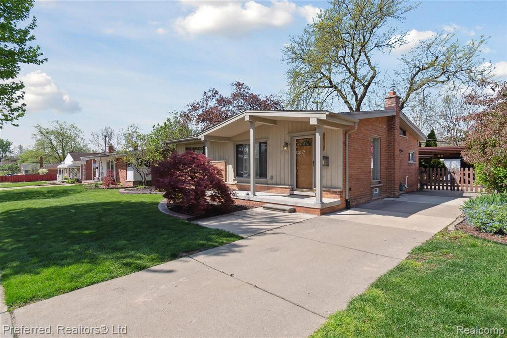 7361 PLAINFIELD Street, Dearborn Heights, MI 48127 — front exterior