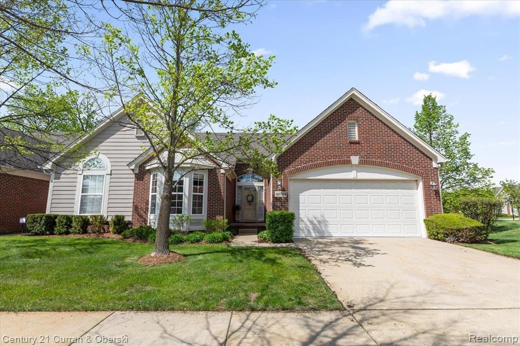 40748 LENOX PARK Drive, Novi, MI 48377 — front exterior