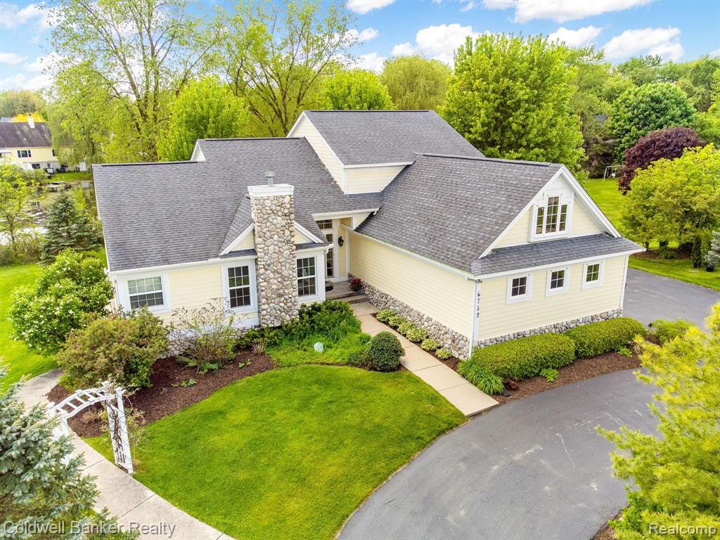 6742 CANTERBURY Lane, Clarkston, MI 48348 — front exterior