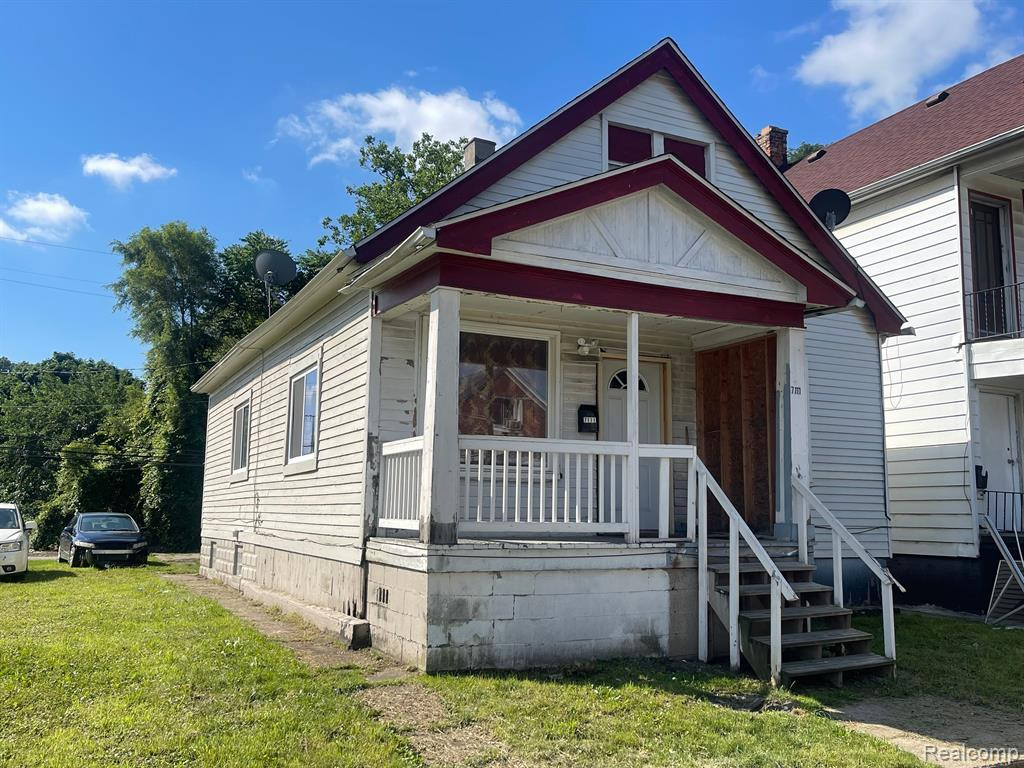 7111 WALDO Street, Detroit, MI 48210 — front exterior