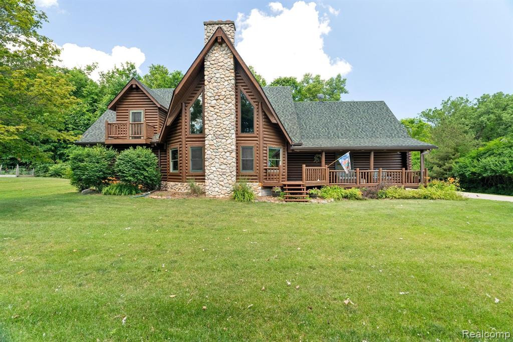 4680 TIMBER LODGE Drive, Clyde, MI 48049 — front exterior