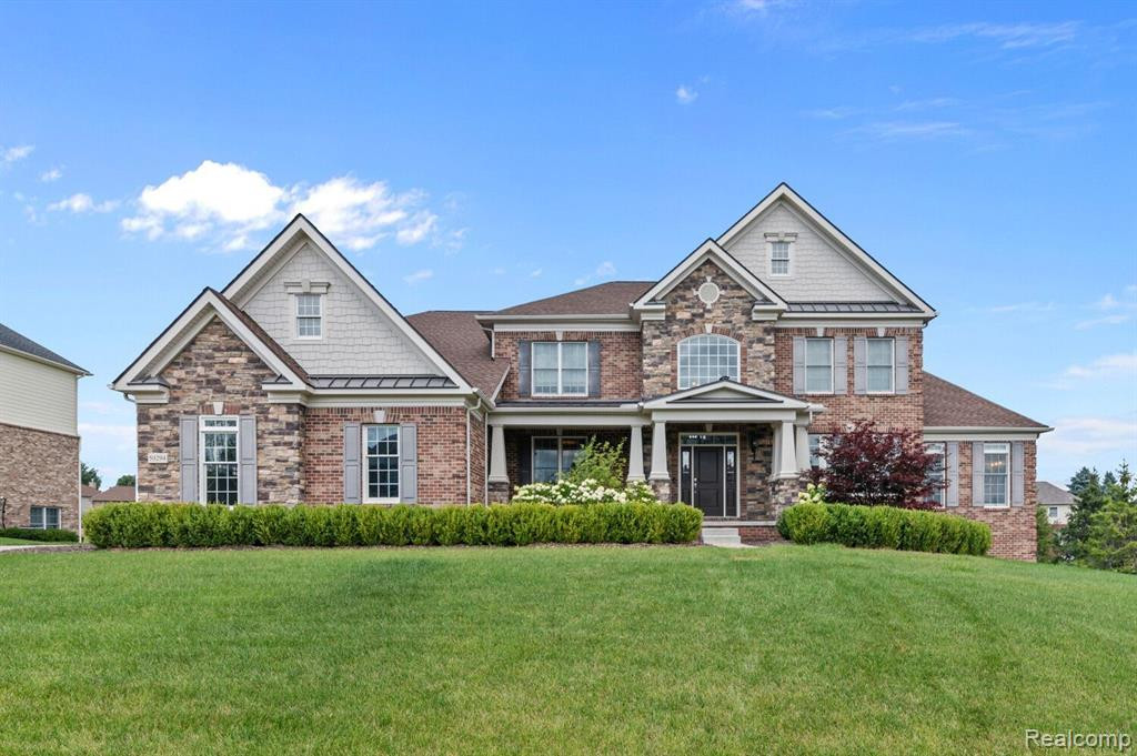 50294 STARLITE Run, Northville, MI 48168 — front exterior