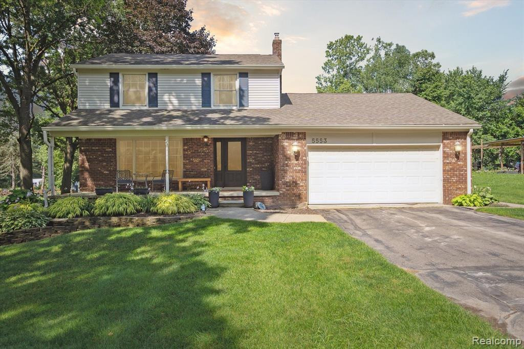 5553 FARLEY Road, Clarkston, MI — front exterior
