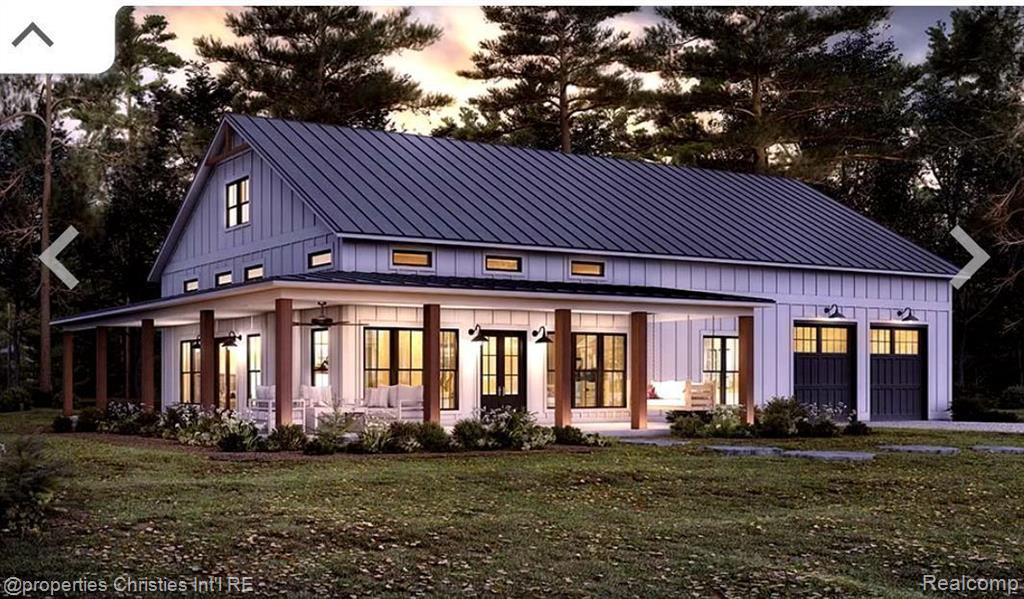44107 Arkona Road, New Boston, MI 48164 — front exterior
