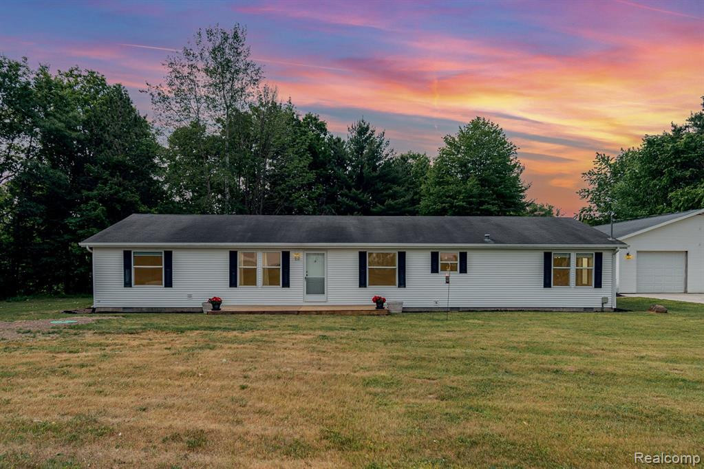17985 W TOWNLINE Road, St. Charles, MI 48655 — front exterior