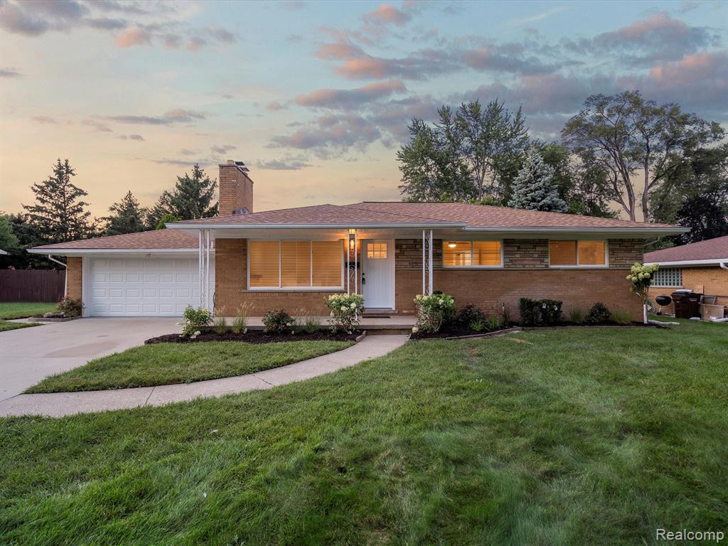 8211 SAINT JOHN Street, Shelby Twp, MI 48317 — front exterior