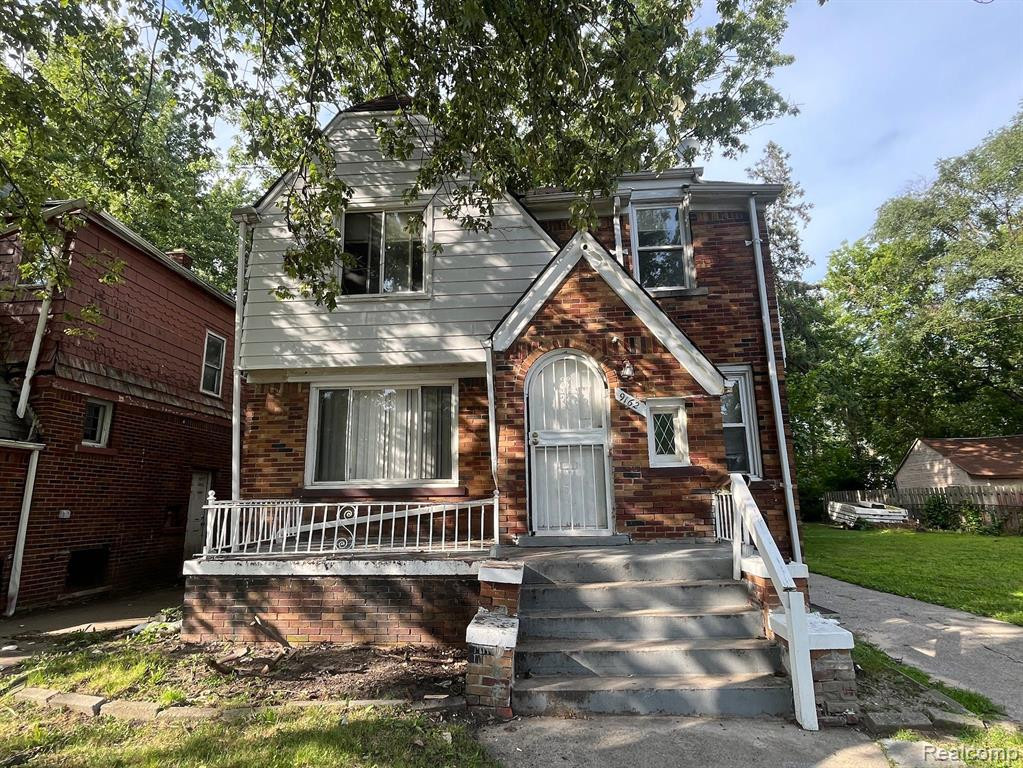 9162 WOODHALL Street, Detroit, MI 48224 — front exterior