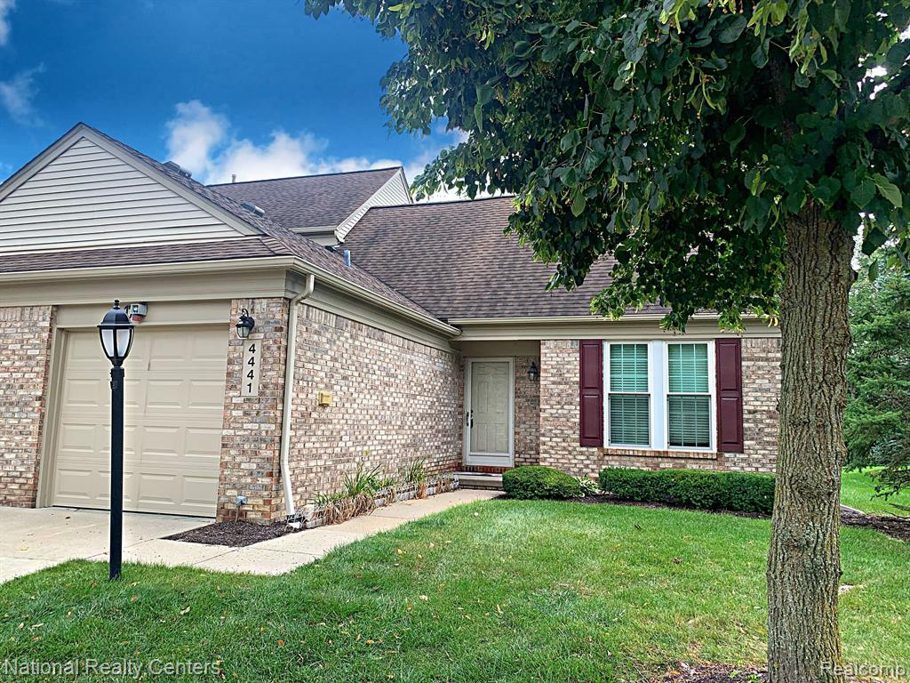 4441 HUNTERS Circle E, Canton, MI 48188 — front exterior