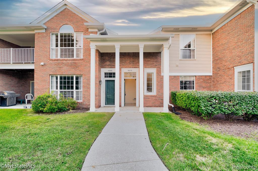 16873 CARRIAGE Way, Northville, MI 48168 — front exterior