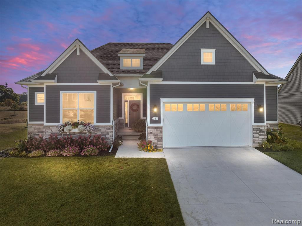 227 Campolina Road, Chelsea, MI 48118 — front exterior