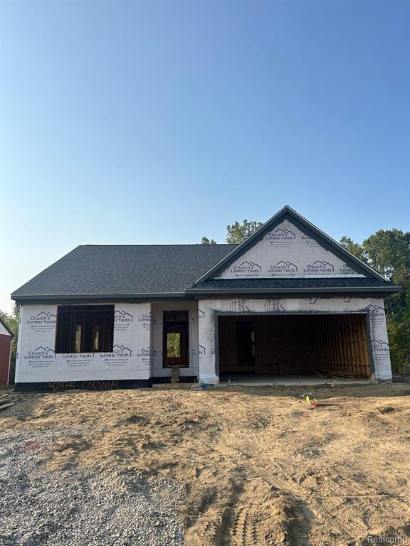42475 COLONIAL Road, Belleville, MI 48111 — front exterior