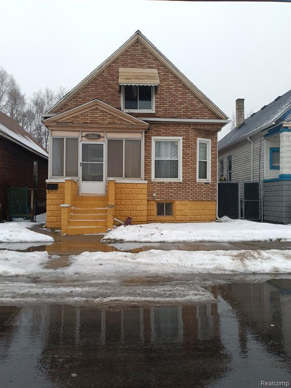 8041 MELVILLE Street, Detroit, MI 48209 — front exterior