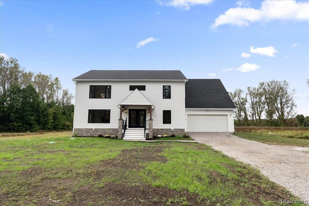 11945 OELKE Road, Maybee, MI — front exterior