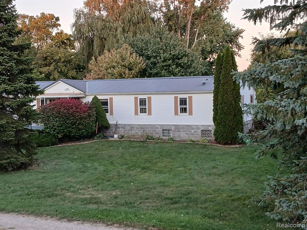 4347 MAPLE Street, Brown, MI 48416 — front exterior