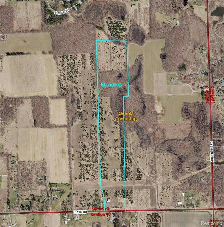 Lot 1 CLYDE Road, Howell, MI 48855 — front exterior