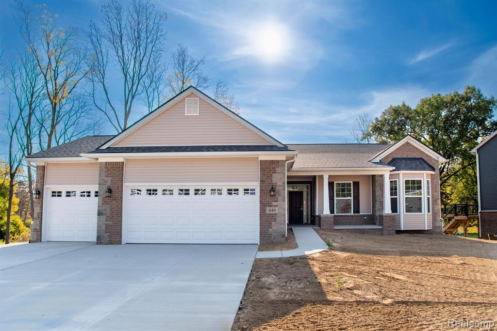 849 PRESERVE Lane, White Lake, MI — front exterior