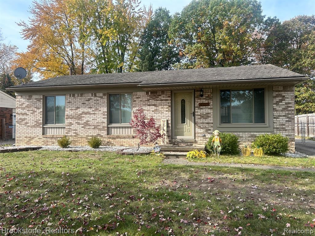 41617 CLAYTON Street, Clinton Twp, MI 48038 — front exterior