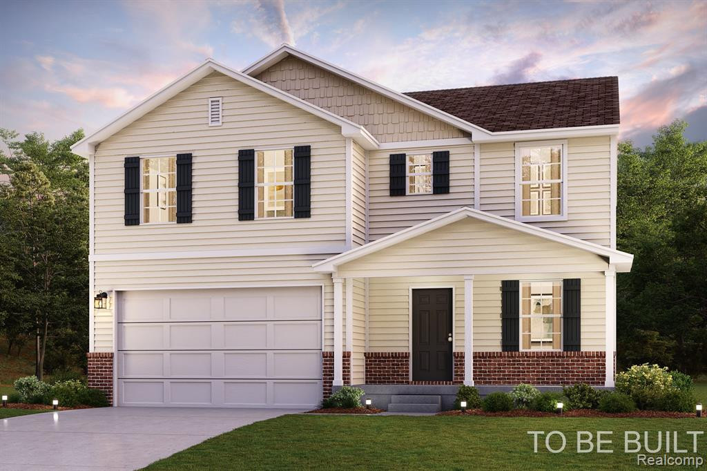 9061 Sandstone Drive, Newport, MI 48166 — front exterior