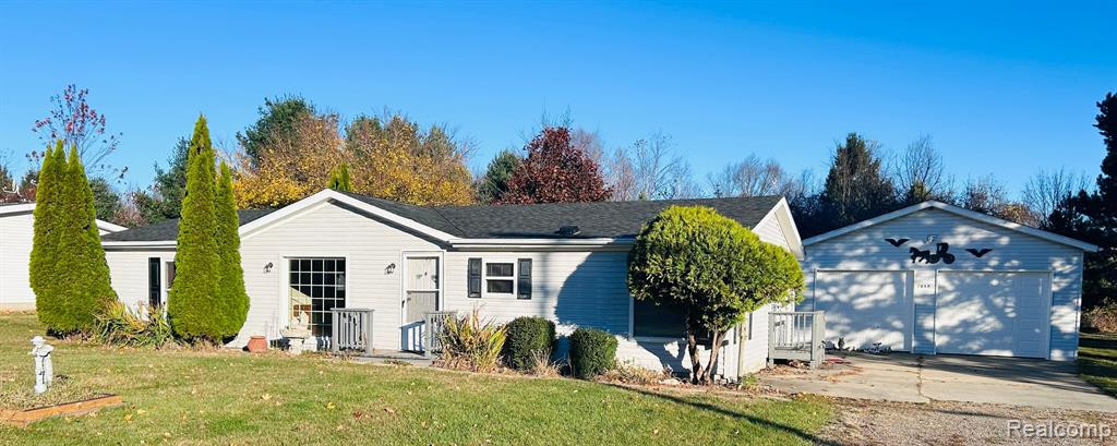 7055 HURON Street, Port Sanilac, MI 48469 — front exterior